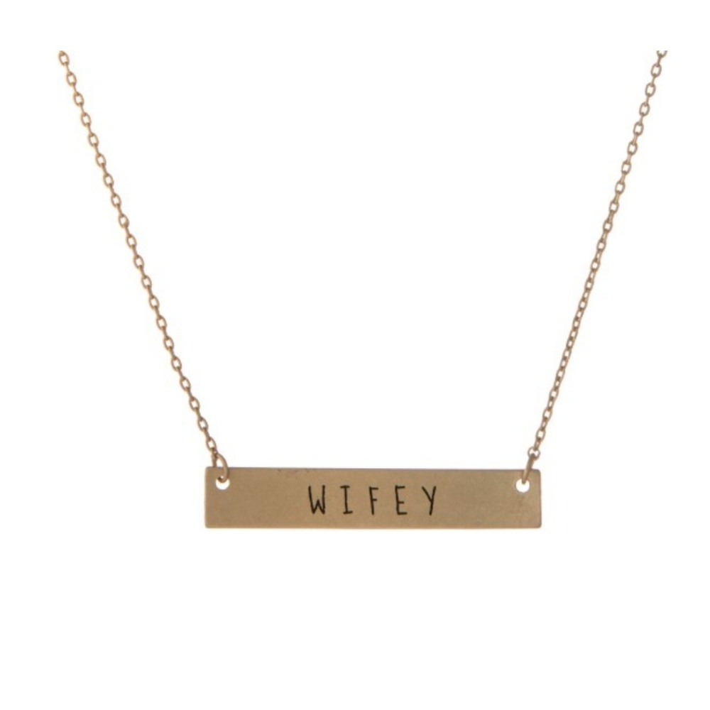 Wifey Necklace